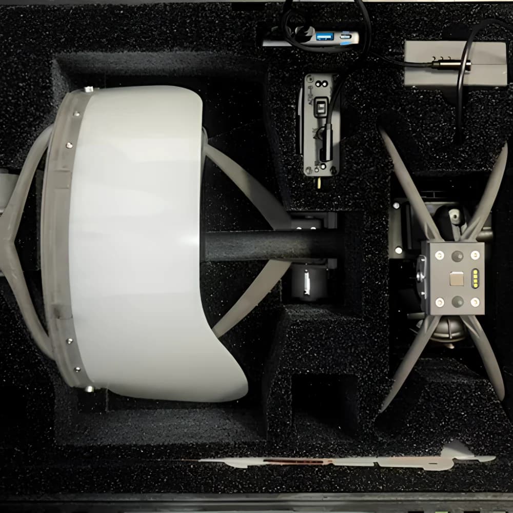 Custom foam case insert for drone equipment